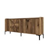 Hanah Home Venedik Consola Nogal